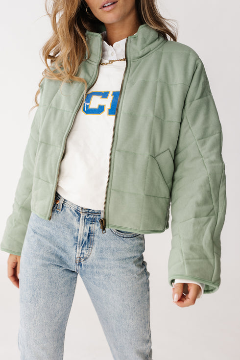 Sage Babe Quilted Jacket *RESTOCKED*
